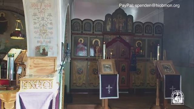 Часы, изобразительные и вечерня, вторник, 4-я седмица Великого поста смотреть онлайн