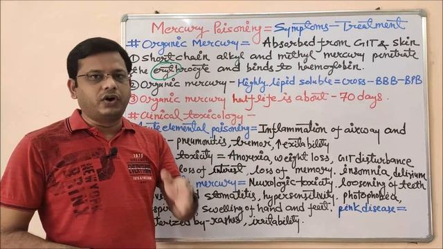 Toxicology (Part-15) Mercury Poisoning Cause, Symptoms and Treatment | Mercury Toxicity Antidotes смотреть онлайн