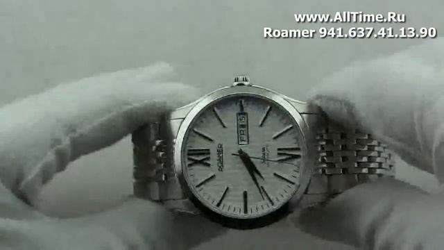Обзор. Мужские наручные часы Roamer 941.637.41.13.90