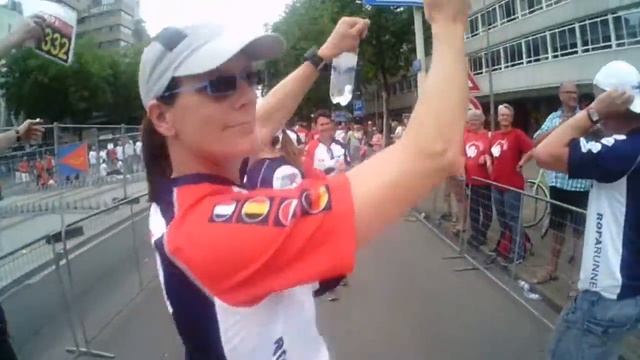 Finish Roparun Hamburg Rotterdam 580 km team 332 Drentherunners deel 5 смотреть онлайн