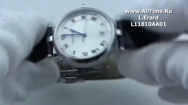 Женские наручные швейцарские часы Louis Erard L11810AA01 смотреть онлайн
