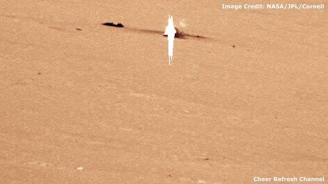 Perseverance Rover / Opportunity Captured Strange Image(sol 122-123) On Mars's Surface