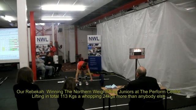 Rebekah Tiler Competing In the Northerh Weight Lifting Juniors смотреть онлайн