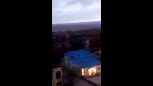 Ессентуки 21 апреля.Вечер. Радуга