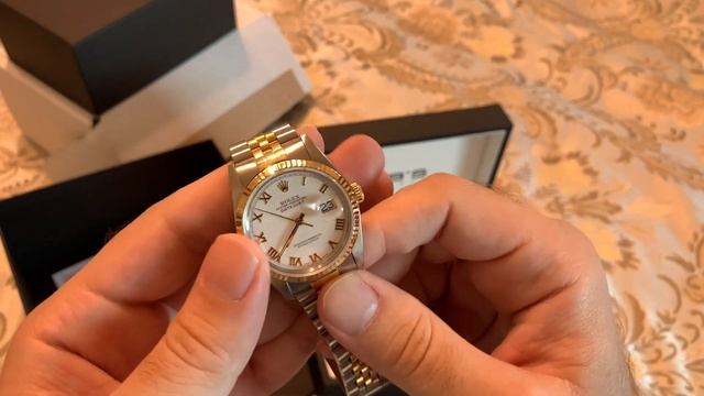 Rolex Datejust 16233 Vintage Watch Unboxing