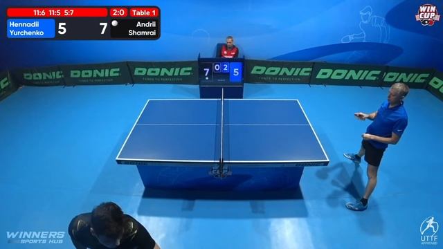 17:30 Hennadii Yurchenko 2-3 Andrii Shamrai West 3 WIN CUP 07.02.2023 | TABLE TENNIS WINCUP смотреть онлайн