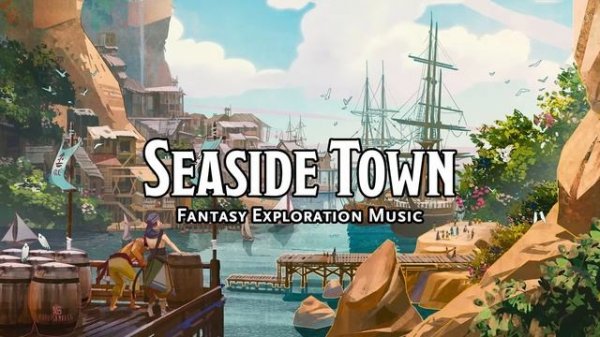 Seaside Town D&D TTRPG Music 1 Hour by Bardify