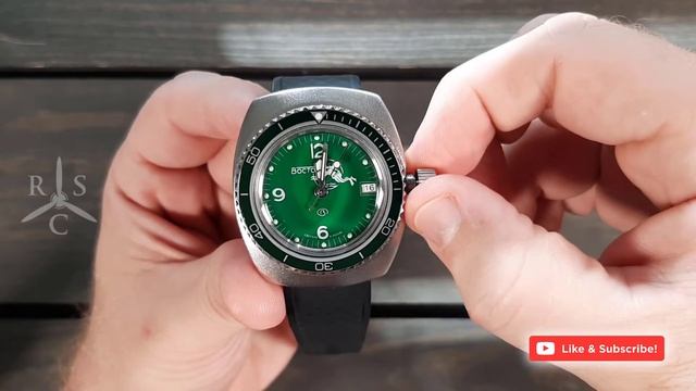 Vostok Amphibia - HOW TO SET DATE "QUICKER" смотреть онлайн