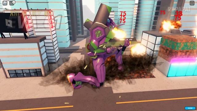 EVA-01 (exclusiva WEAPON combate) Kaiju Universe VS Kaiju Arisen 5.0 - Comparasion смотреть онлайн