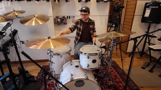 GAK DRUMS : Mapex Saturn V Tour Edition 3pc Shell Pack, 22in, White Marine смотреть онлайн