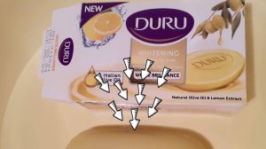 ASMR  мыло Олива и лимон