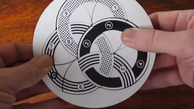 Rotascope by Pluton 1.1 (classical) - Intersecting circles double-sided puzzle смотреть онлайн