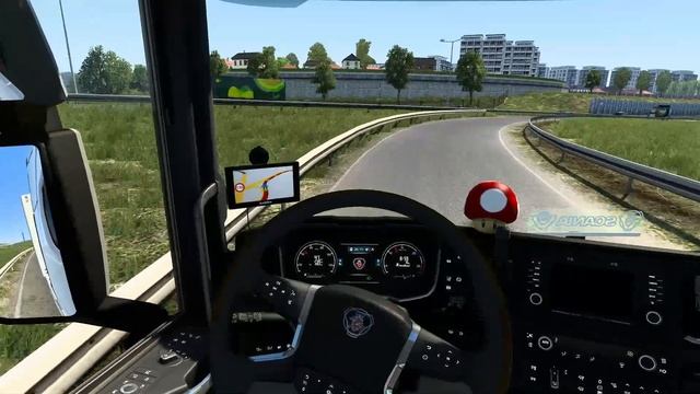 [ETS2] Beef transporting part 2 / Scania 500S / Turin(IT) → Târgu Mureș(RO) смотреть онлайн
