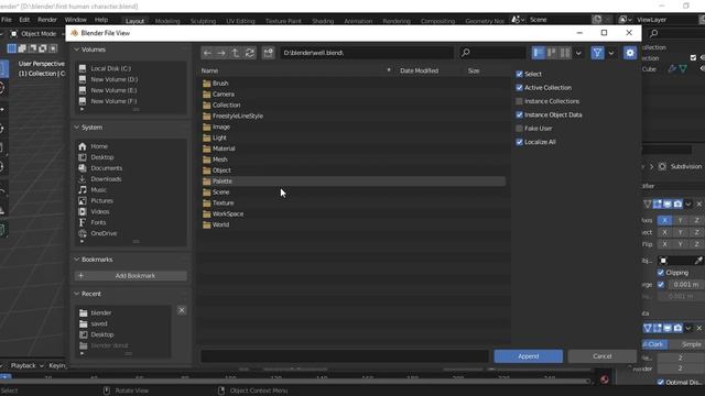Blender: Re-Use Items from another Blender File смотреть онлайн