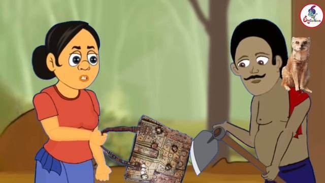 ගමරාලගේ තෑග්ග | Sinhala Cartoon | Sinhala Kathandara | Lama Kathandara | Surangana Kath පංචතන්ත්රය