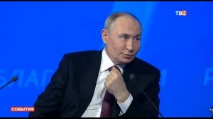 Анонс "В центре событий", часы и начало программы "События" в 22:00 (ТВ Центр, 25.04.2024)