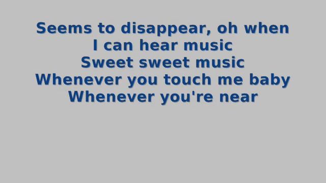 Freddie Mercury - I Can Hear Music Lyrics смотреть онлайн