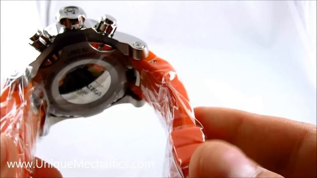 Invicta Watch 1402 Venom Reserve Orange Dial Orange Polyurethane смотреть онлайн