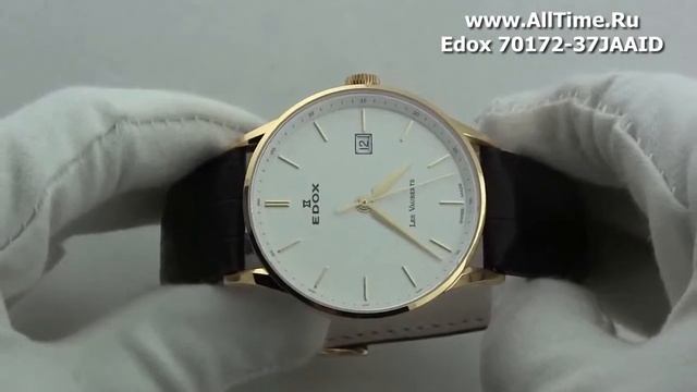 Обзор. Мужские наручные часы Edox 70172-37JAAID смотреть онлайн