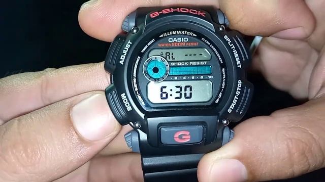 Cómo activar o desactivar la señal horaria (sonido bip de cada hora) en el reloj G-Shock DW-9052 смотреть онлайн