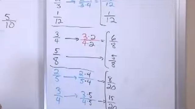 Pre-Algebra Lesson 16 Finding The Common Denominator 1 смотреть онлайн