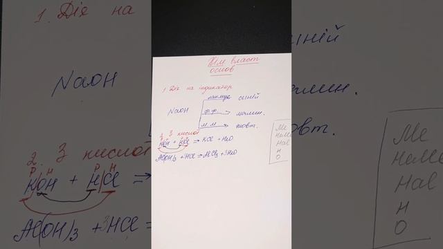 🧑🏻🔬 🧪Хімічні властивості основ🧪 👩🏻🔬 смотреть онлайн