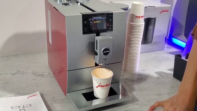 JURA ENA 8 Automatic Coffee Machine AGC смотреть онлайн