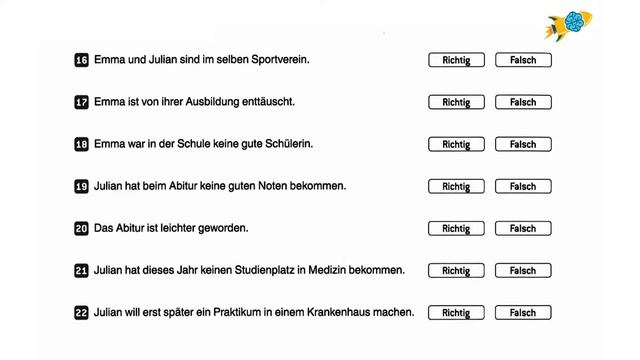 #12 Goethe Zertifikat B1 ｜｜ Model Test 12 ｜｜ Hören B1 ｜｜ Hören Mit Lösungen