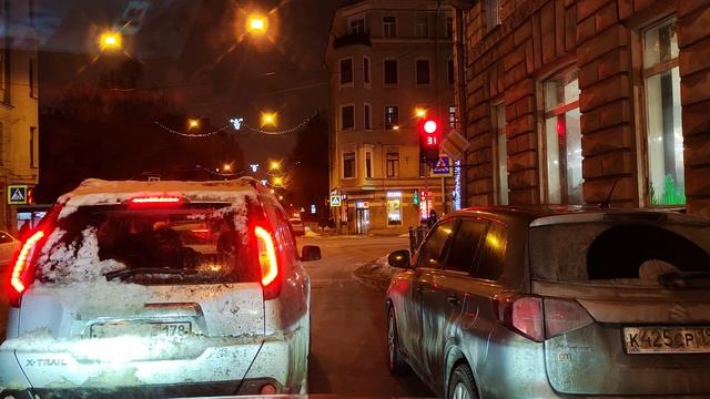 2022.12.20. Погода Петербург. 08:17. -5°…-6°. Долго и не туда по утреннему городу. смотреть онлайн