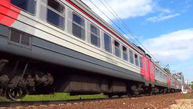 Электропоезд ЭД4М-0454 смотреть онлайн