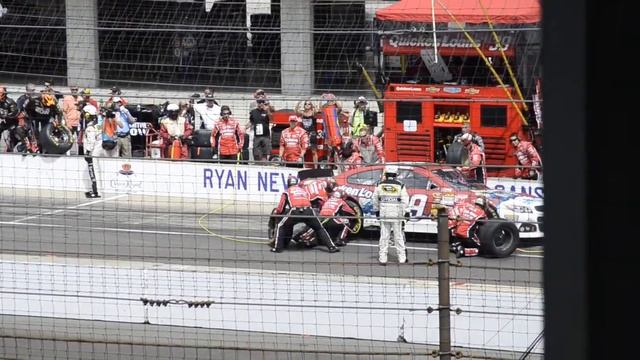 Ryan Newman Last pit Brickyard 400 '13 смотреть онлайн