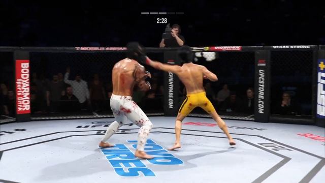 UFC4 Bruce Lee vs. Roman Reigns EA Sports UFC 4 смотреть онлайн