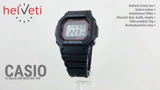 Casio G-Shock GW-M5610U-1ER смотреть онлайн