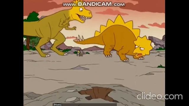 The Simpsons Couch Gag Season 18 - Homer Evolution (Copyright) смотреть онлайн