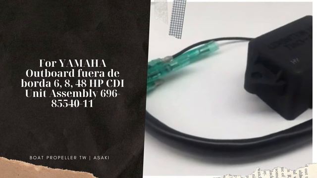 For YAMAHA Outboard fuera de borda 6, 8, 48 HP CDI Unit Assembly 696-85540-11 смотреть онлайн
