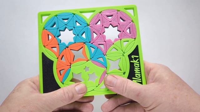 Alamak1 - intersecting circles puzzle смотреть онлайн