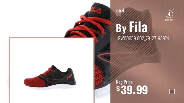 Fila Road Running Shoes [ Winter 2018 ]: Fila Men's Memory Foam SteelSprint Athletic Shoes - Black смотреть онлайн