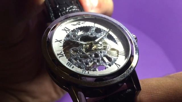 Automatic See Through Dial Watch смотреть онлайн