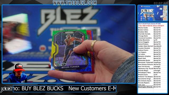 2020-2021 and 2023-2024 Panini Prizm Choice 2 Box BREAK #36 Random Team смотреть онлайн