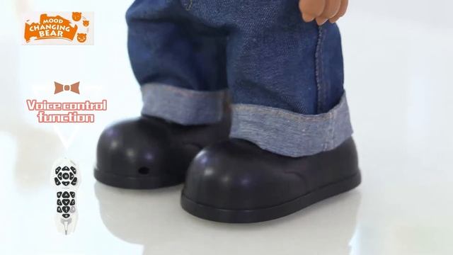 Funny Gift Ideas for Children Mood Changing Bear Remote Control Robot Animal Toys смотреть онлайн