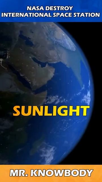 NASA DESTROY INTERNATIONAL SPACE STATION😮😮 || Mr. KnowBody || #shorts