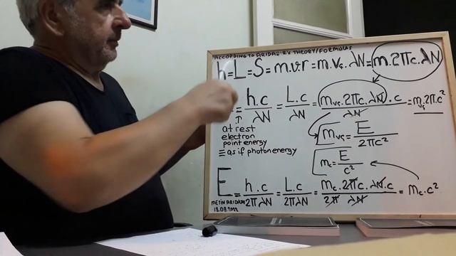 The Photon That Has Rest Mass, Essential To Planck Constant(ANGULAR MOMENTUM OF ELECTRON M. FORM) смотреть онлайн