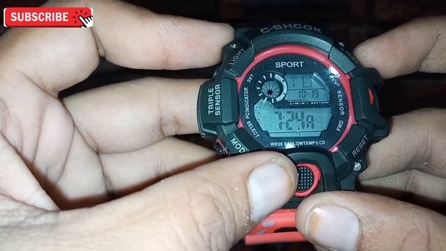How to Set Time in C Shock Sport watch,How to Set Am Pm in C Shock watch,G Shock 7 light watch Tim смотреть онлайн