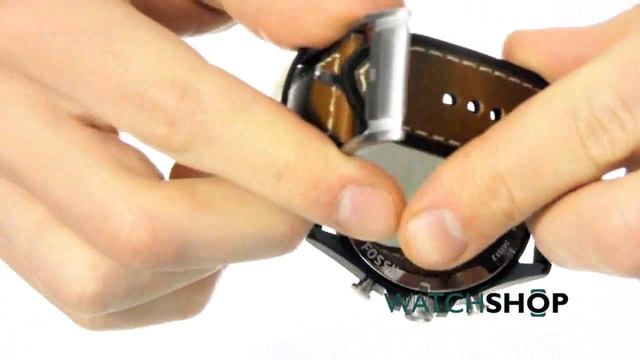 Fossil Men's Nate Chronograph Watch (JR1504) смотреть онлайн
