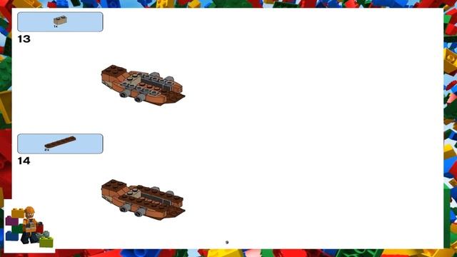 LEGO Instructions - Classic - Building Bigger Thinking - 10405 - Mission To Mars - Pirate Boat