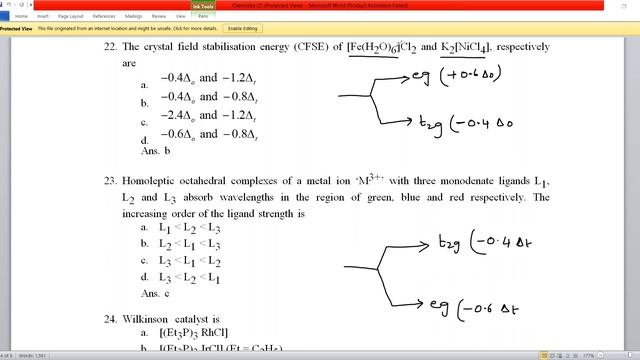 AIMTS-4 Chemistry Paper Discussion(Full Portion) Date:03/09/2021