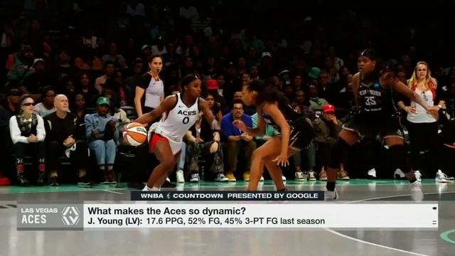 Can the Las Vegas Aces 3-PEAT this season?! 😳 'Becky Hammon has a PLAN!' - Peck | WNBA Countdown смотреть онлайн