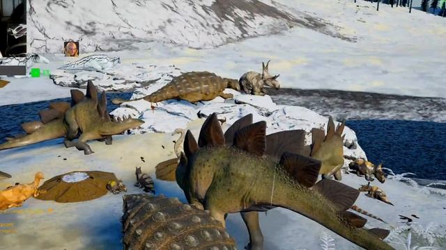 ( 18+) играю -  The Isle, приключения СТЕГЕ  1  СЕРВЕР