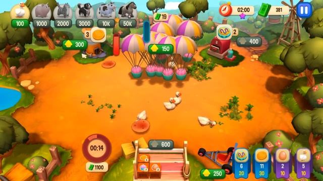 Веселая ферма. Возвращение, 40 уровень (4 звезды) #веселаяферма ПОДПИШИСЬ ПОЖАЛУЙСТА!!!