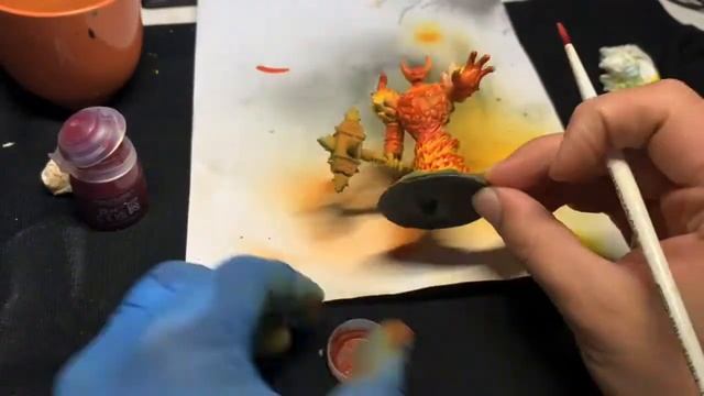3D Print miniature Of Ragnaros (WOW) How to paint Fire and Flames смотреть онлайн